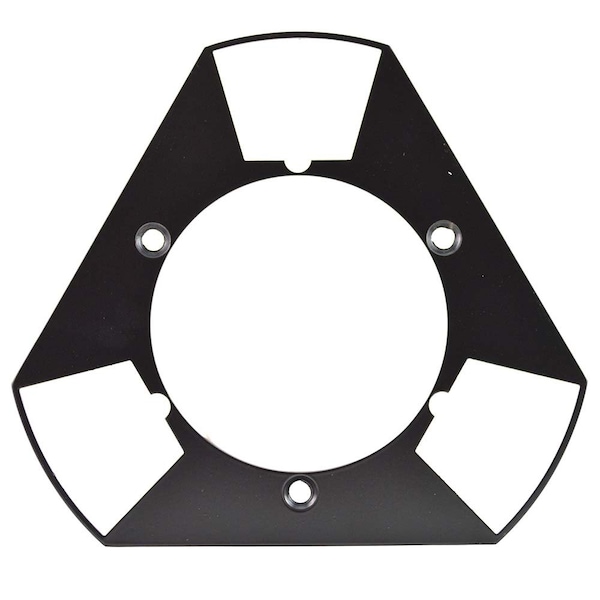 Total Polishing Systems Metal HALF of Quick Plate that Does Not include Magnetic Plate TPSX1HALFQP - main